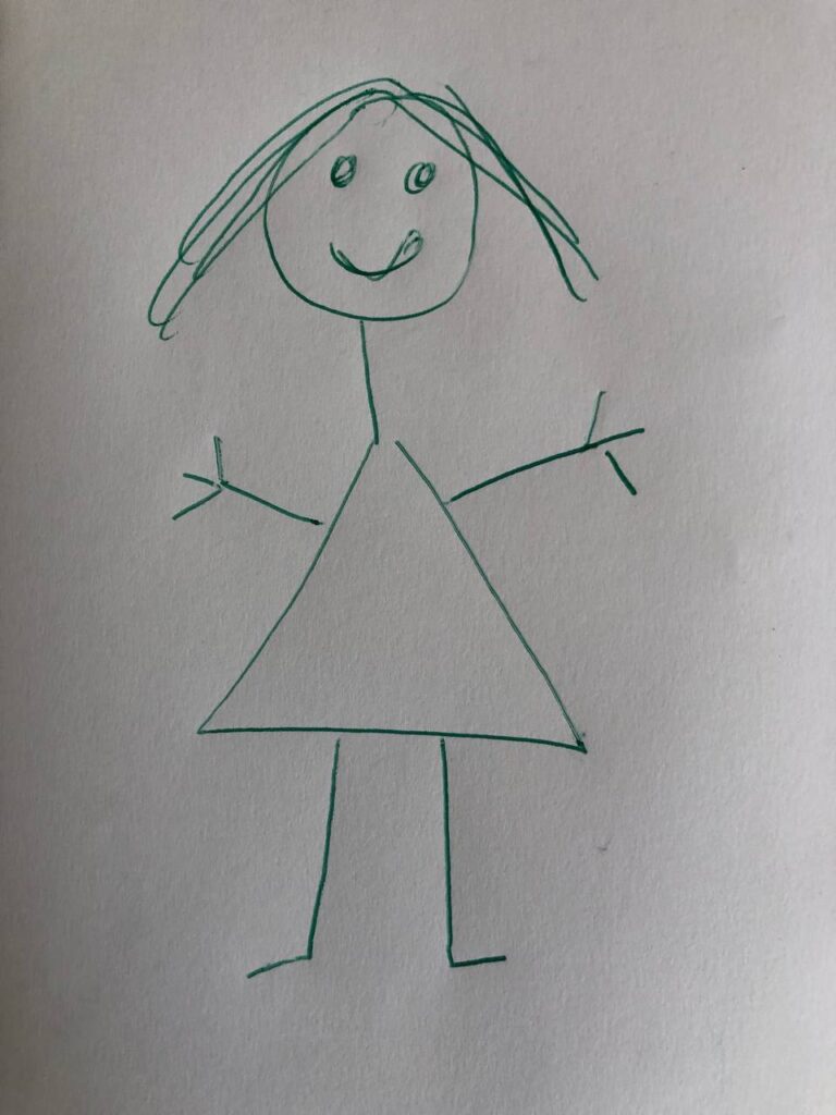 Stick person Kirsty